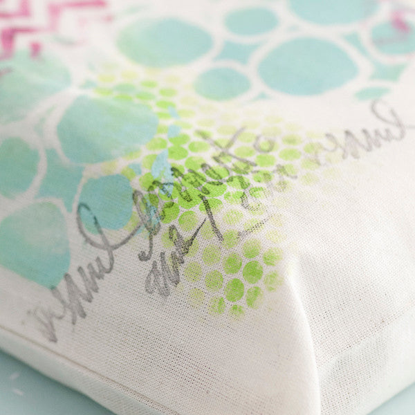 Leftover Paint Bag Project
