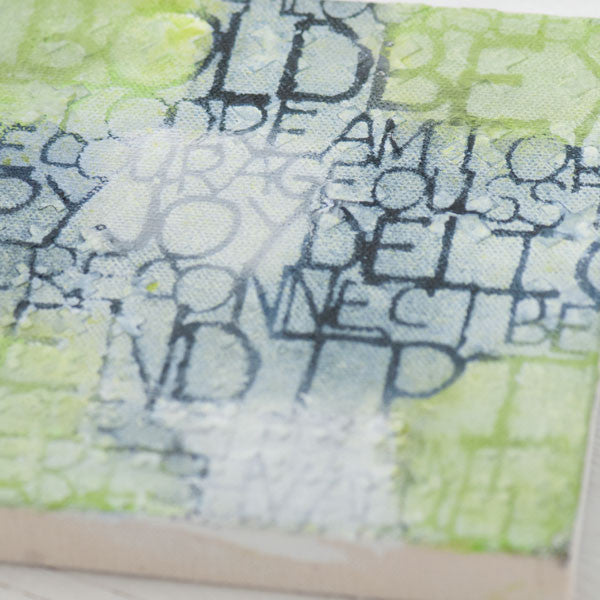 Stenciled to Inspire Canvas Project