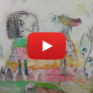 Printmaking Unleashed Inspired Project Video by Mindy Lacefield