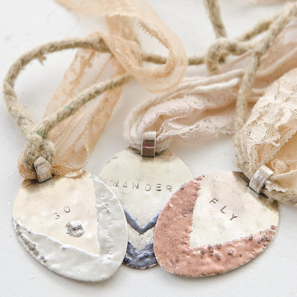 Boho-Chic Spoon Pendants Project by Johanna Love
