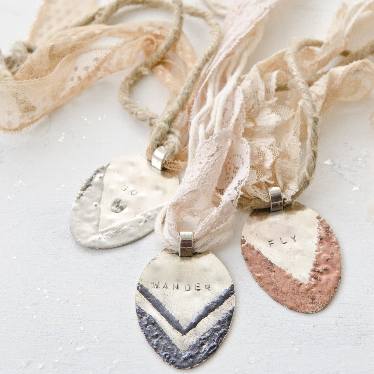 Boho-Chic Spoon Pendants Project by Johanna Love