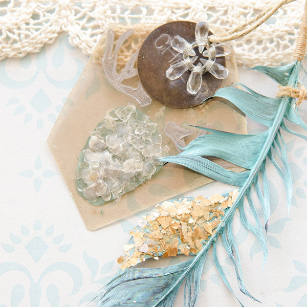 Mixed-Media Mica Project by Johanna Love