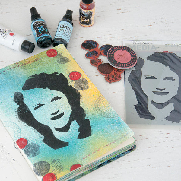 Silhouette Art Journal Page Project