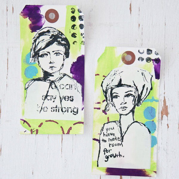 Positive Affirmations Tag Project