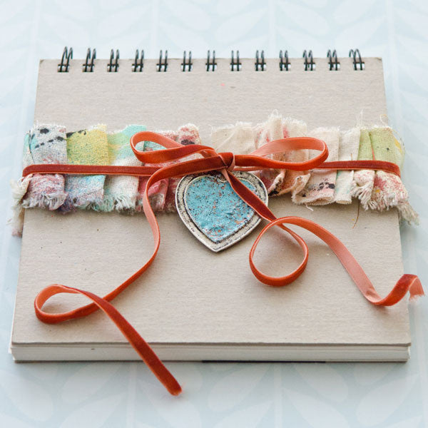 Re-Craftable Journal Gift Wrap Project by Johanna Love