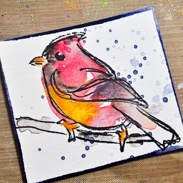 A Little Birdie Told Me Project by Dina Wakley