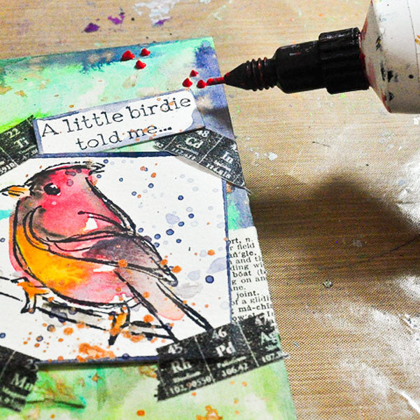 A Little Birdie Told Me Project by Dina Wakley
