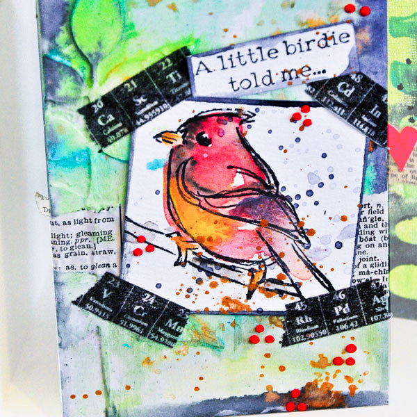 A Little Birdie Told Me Project by Dina Wakley