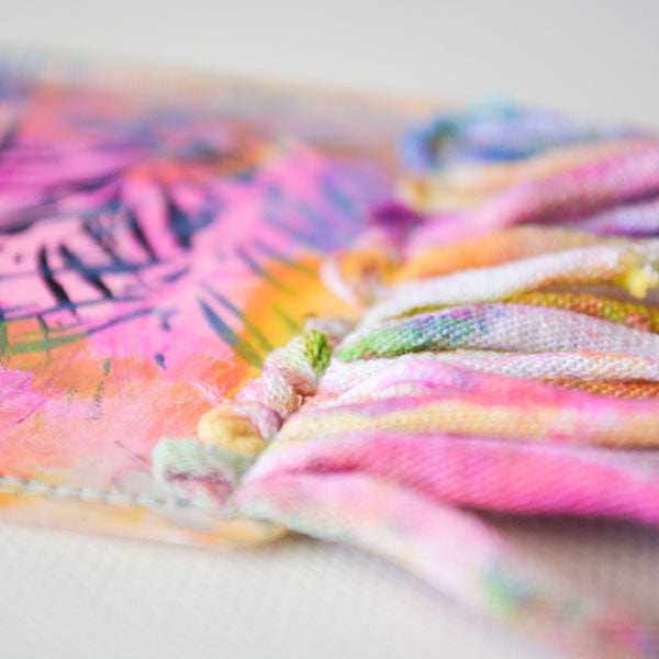 Stitched & Stenciled Tag by Rae Missigman