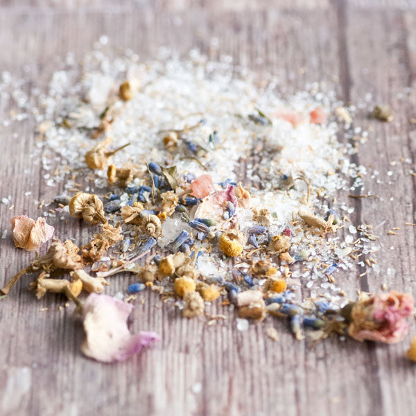 Pretty Bath Salt Vials Project