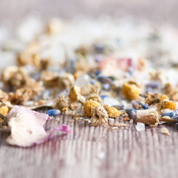 Pretty Bath Salt Vials Project