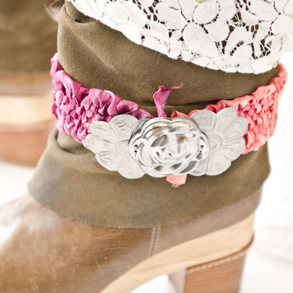 Woven Boot Belt Project by Johanna Love