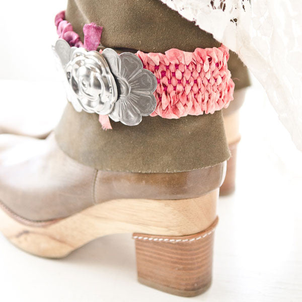 Woven Boot Belt Project by Johanna Love