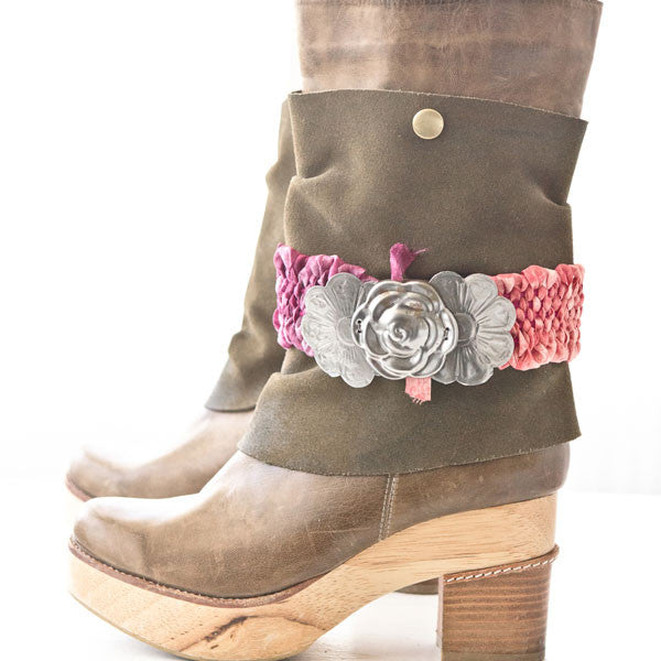 Woven Boot Belt Project by Johanna Love