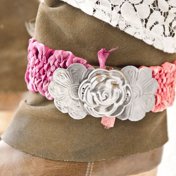 Woven Boot Belt Project by Johanna Love