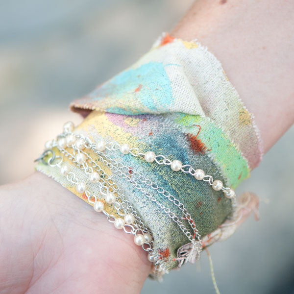 Pearls of Wisdom Bracelet Project by Sarah Donawerth