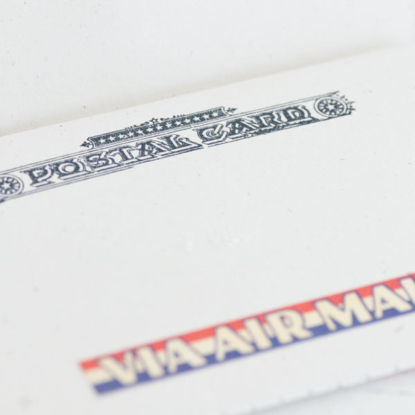 Postal Airmail Notebook Project