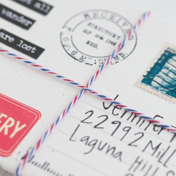 Postal Airmail Notebook Project