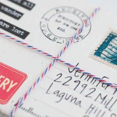 Postal Airmail Notebook Project