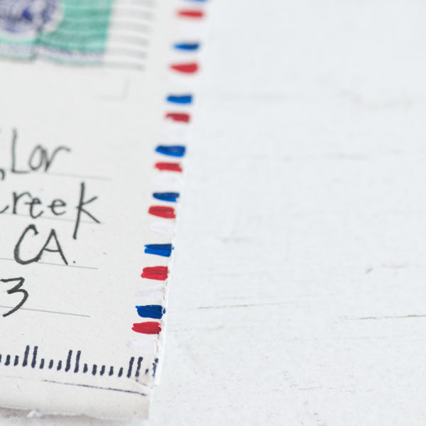 Postal Airmail Notebook Project
