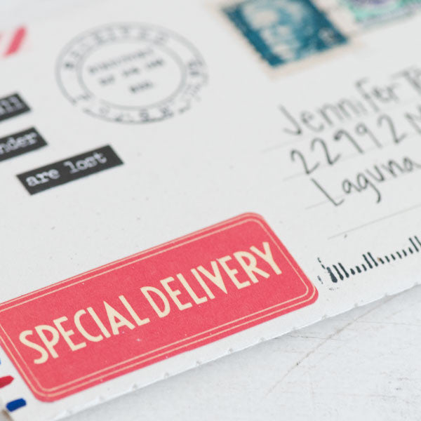 Postal Airmail Notebook Project