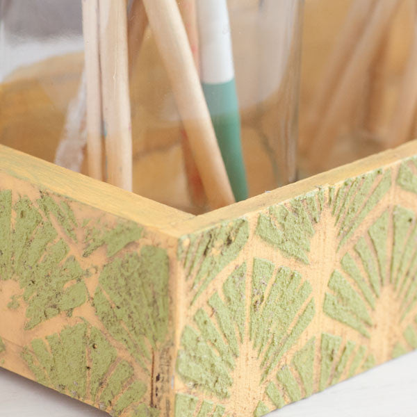 Art Deco Wallpaper Ledge Project by Sarah Donawerth