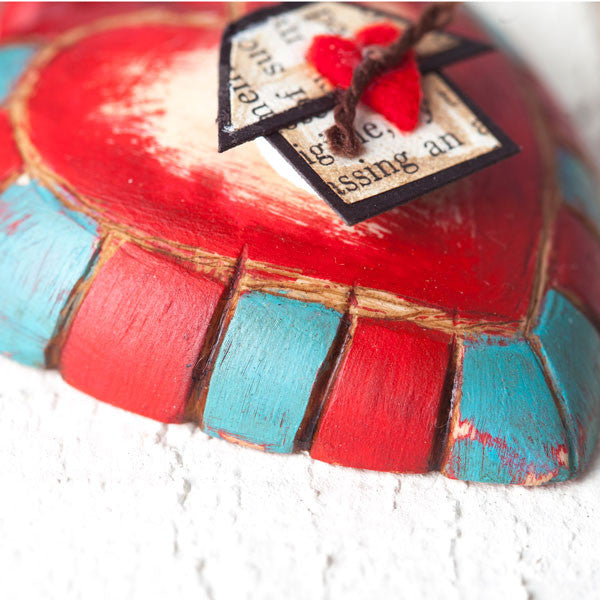 Heart Ornament Project by Cynthia Shaffer