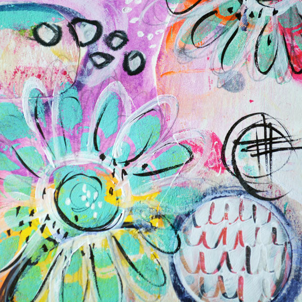 Mixed-Media Art Journal Page Project by Rae Missigman