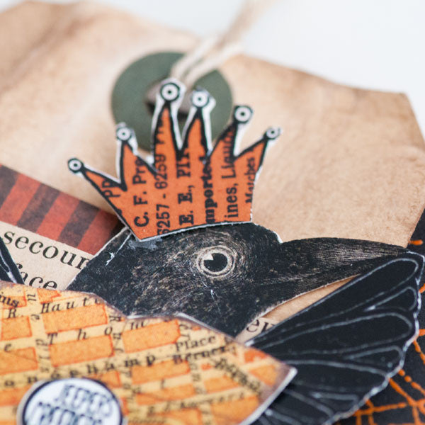 Layered and Embossed Quirky Bird Project