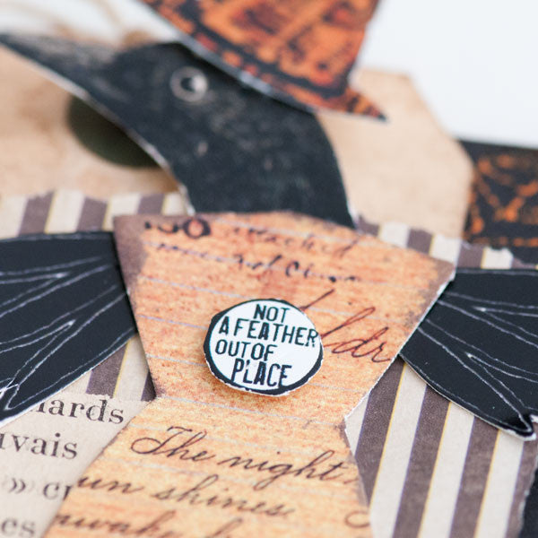 Layered and Embossed Quirky Bird Project