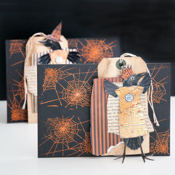 Layered and Embossed Quirky Bird Project