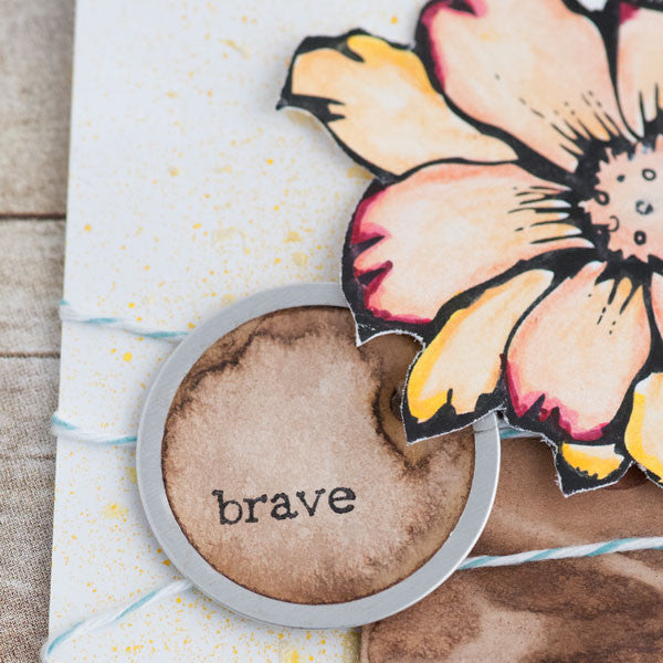 The Coloring Studio Meets Mixed-Media Project by Bekah Ellington