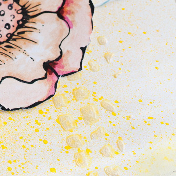 The Coloring Studio Meets Mixed-Media Project by Bekah Ellington