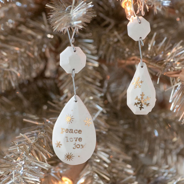 All that Glitters Holiday Ornaments and Gift Wrap