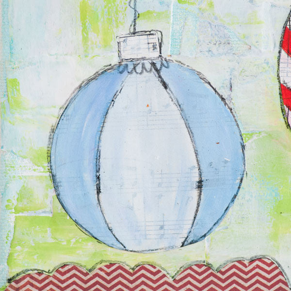 Merry & Bright Holiday Mixed-Media Project