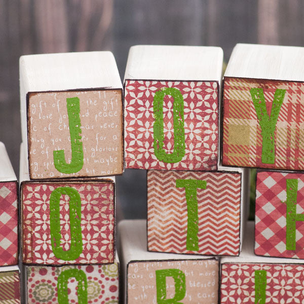 Joy to the World Blocks Project by Sarah Donawerth