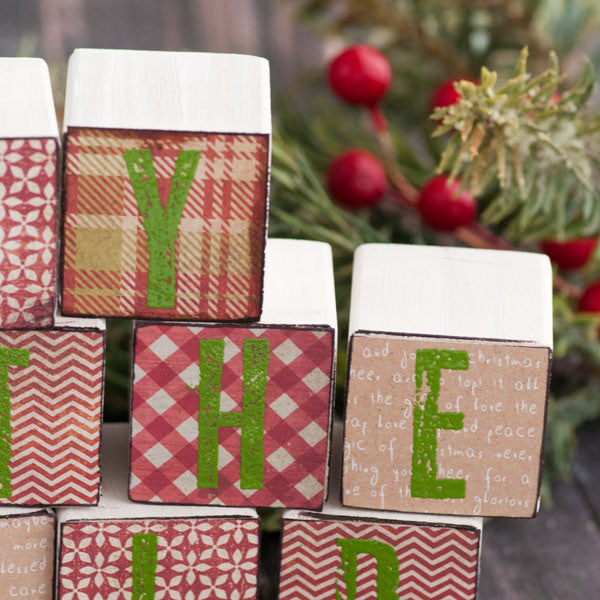 Joy to the World Blocks Project by Sarah Donawerth