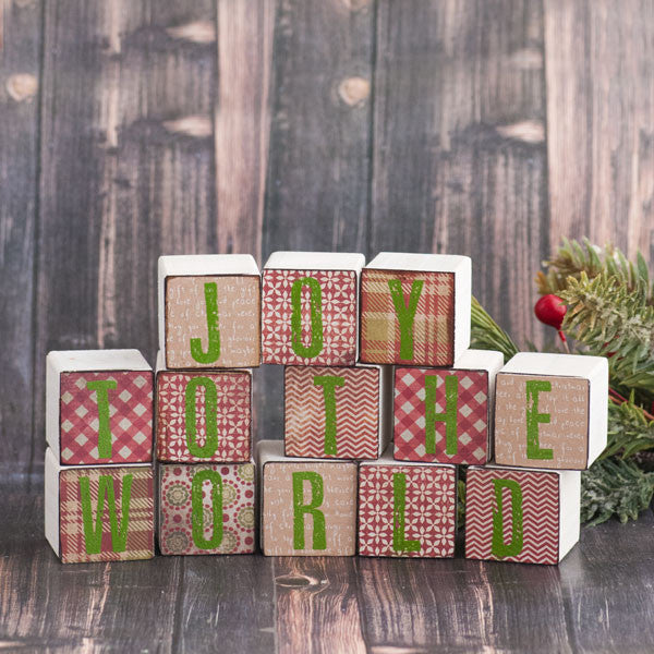 Joy to the World Blocks Project by Sarah Donawerth