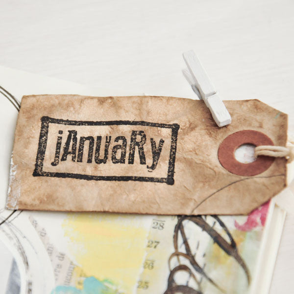 Keep Taking Chances Monthly Art Journal Project + FREE Printable