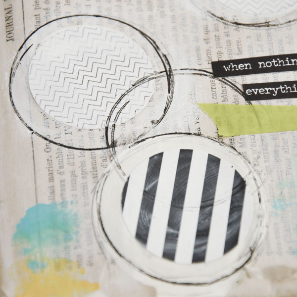 Keep Taking Chances Monthly Art Journal Project + FREE Printable