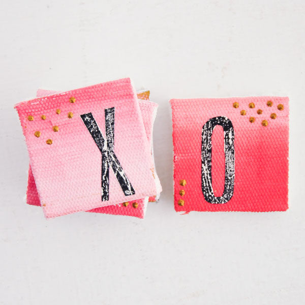 Ombré Mini Canvas Valentine Project
