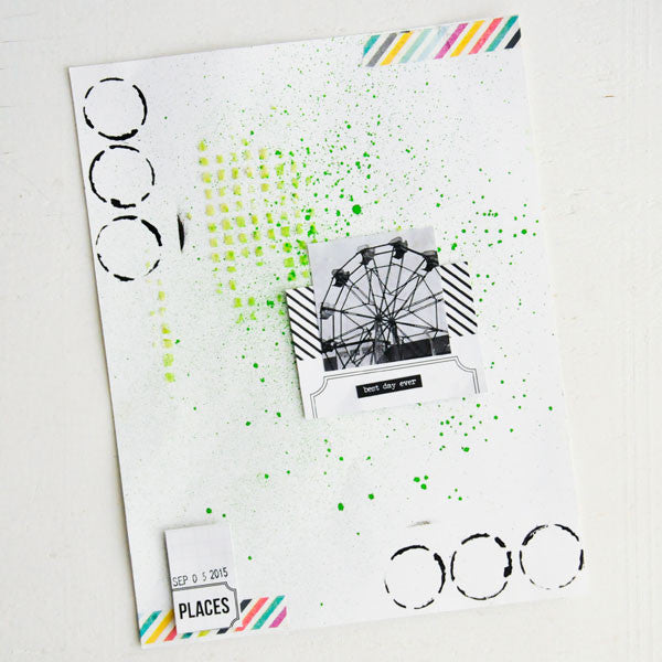 Days of Summer Art Journal Page Project