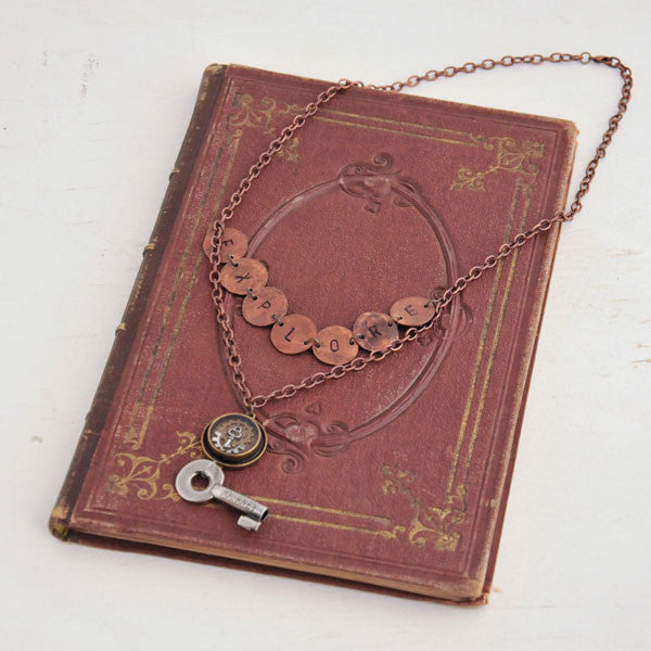 Explorer Necklace Project by Sarah Donawerth