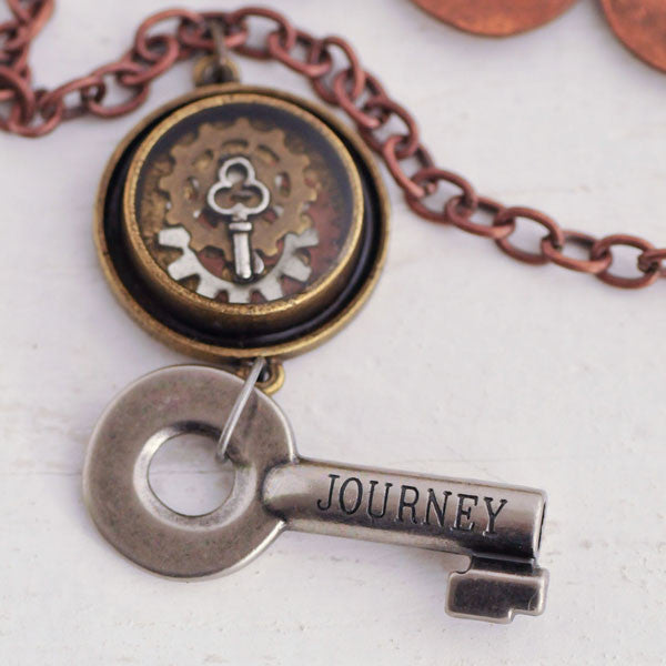 Explorer Necklace Project by Sarah Donawerth