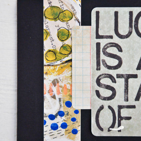 Live A Happy Today Inspirational Card Project