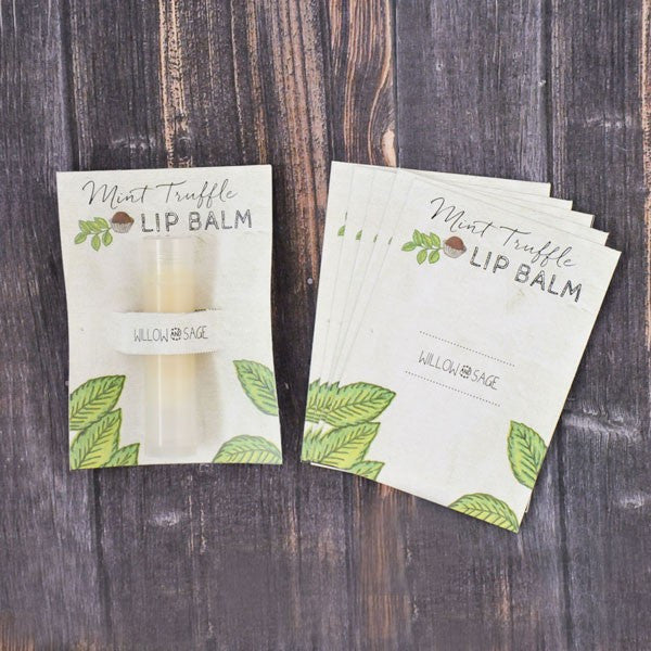 Mint Truffle Lip Balm Project