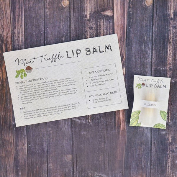 Mint Truffle Lip Balm Project