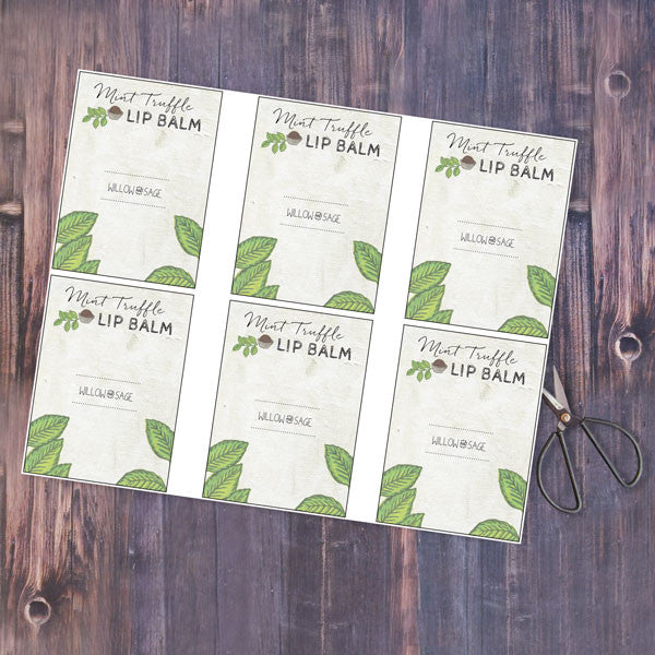 Mint Truffle Lip Balm Project