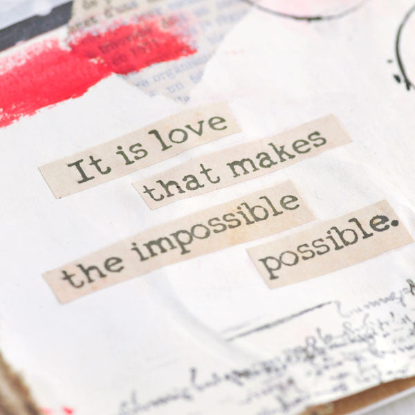 Go Where Your Heart Takes You A Monthly Art Journal Project + A FREE Printable