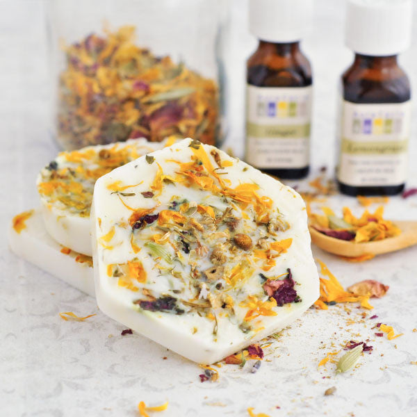 Lemongrass and Ginger Stamped Soap Project